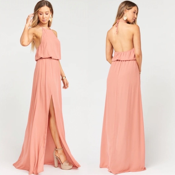 Show Me Your Mumu Heather Halter Maxi Dress - Picture 2 of 9